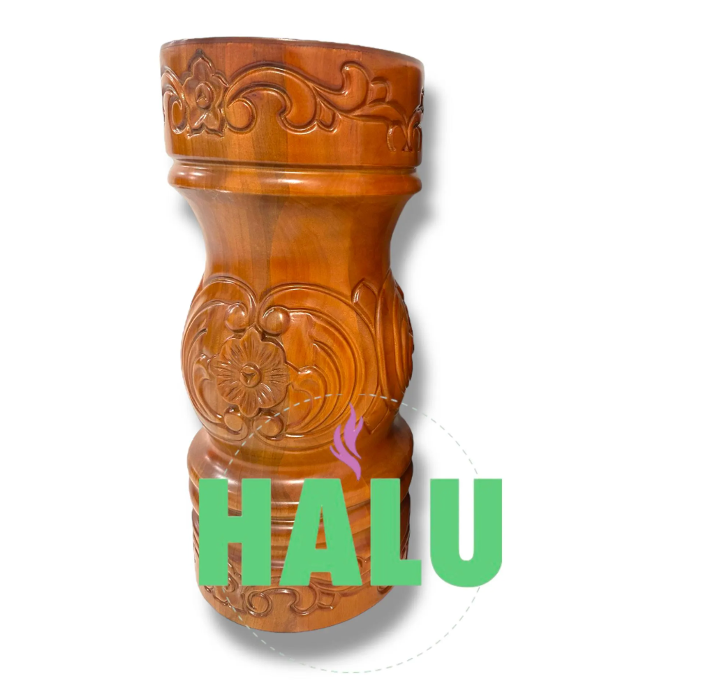 Bateas y Pilon Tallada para Shango IFA/ Batea Agayu Shango/ Santeria