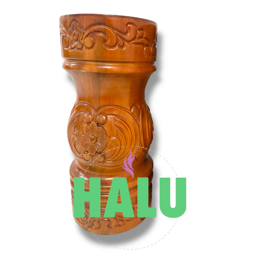 Bateas y Pilon Tallada para Shango IFA/ Batea Agayu Shango/ Santeria