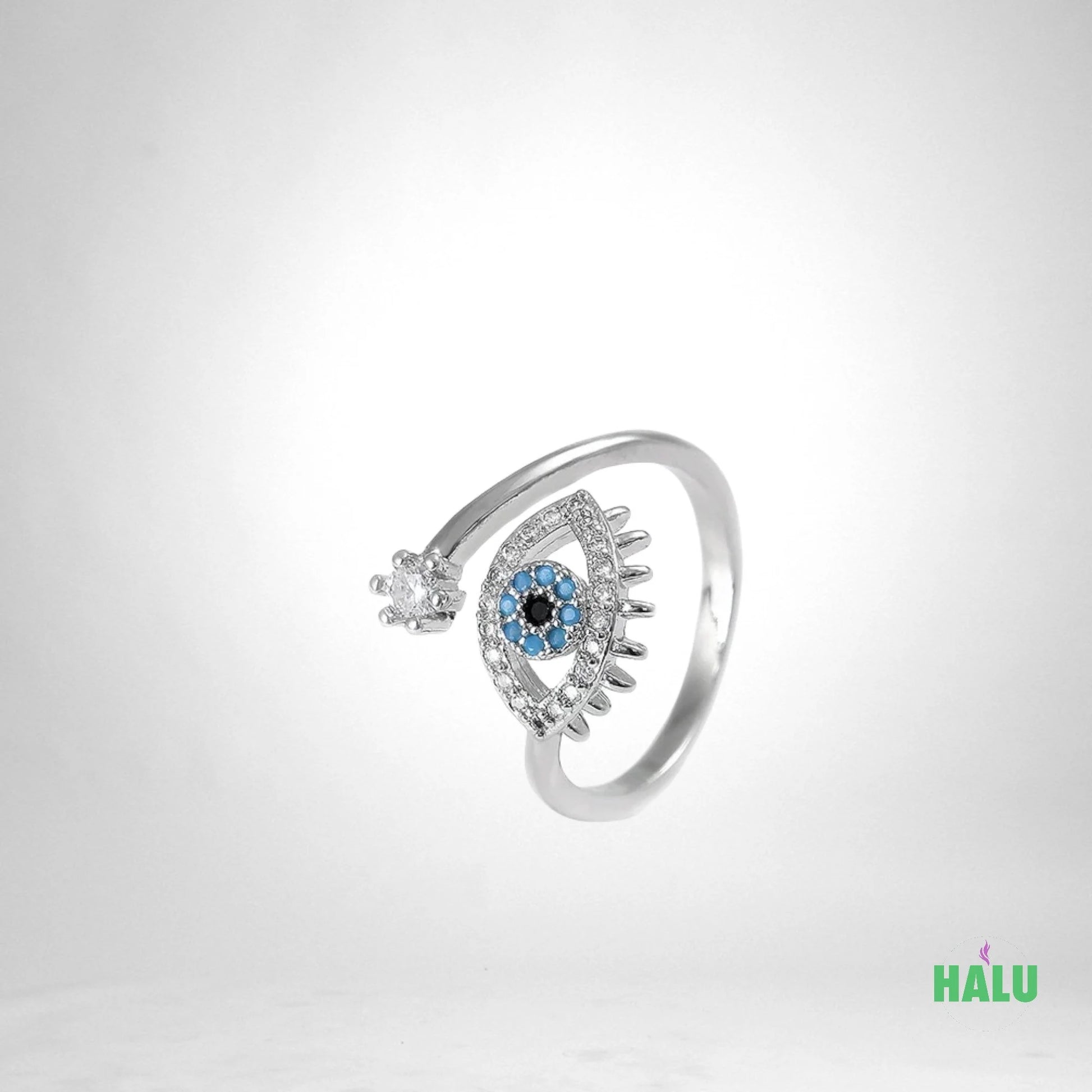 Stainless Steel Evil Eye Rings