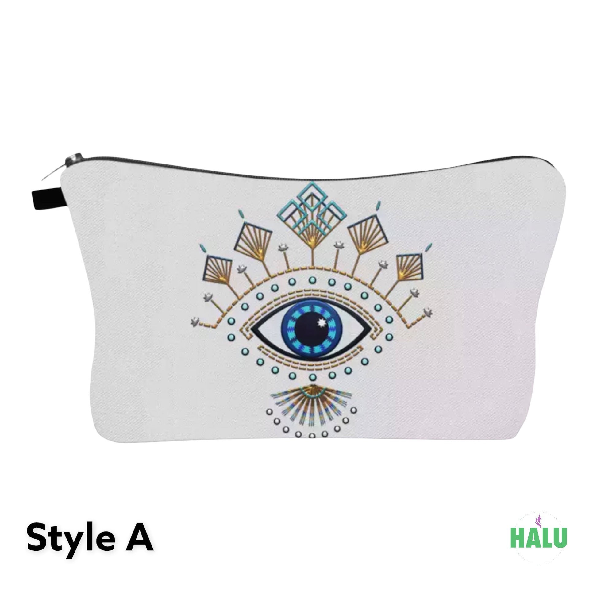 Evil Eye Cosmetic Bag/ Bolsa de Maquillaje