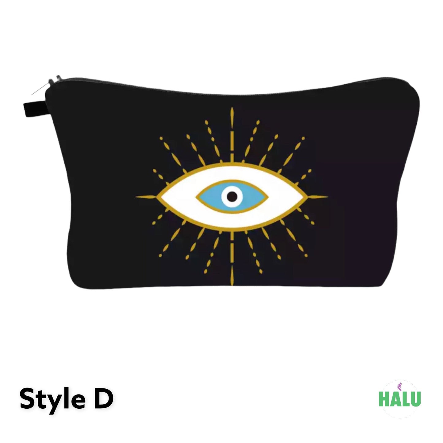 Evil Eye Cosmetic Bag/ Bolsa de Maquillaje