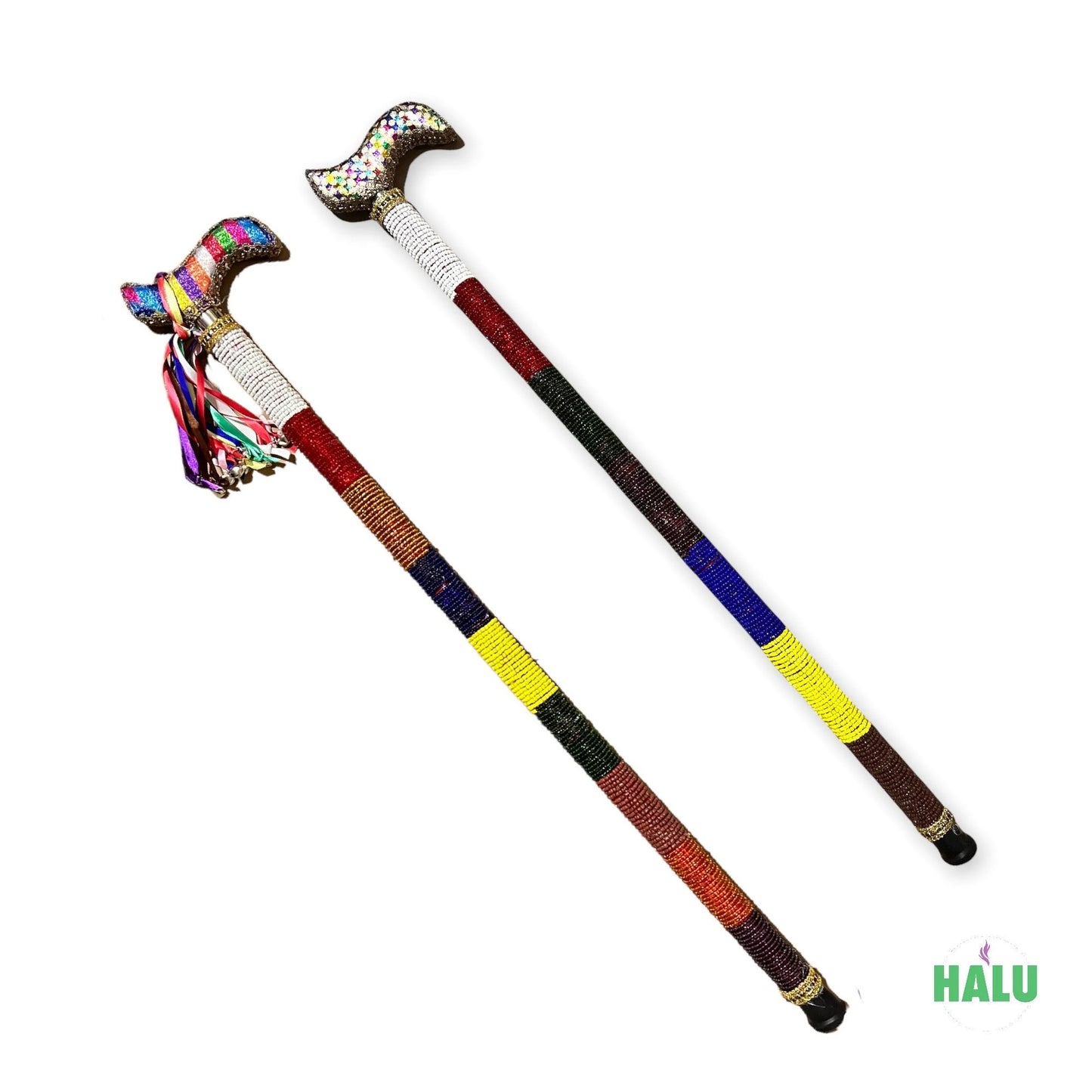 36” Baston de Eggun/ Baston Muerto/ Palo Mayombe Eggun Walking Stick