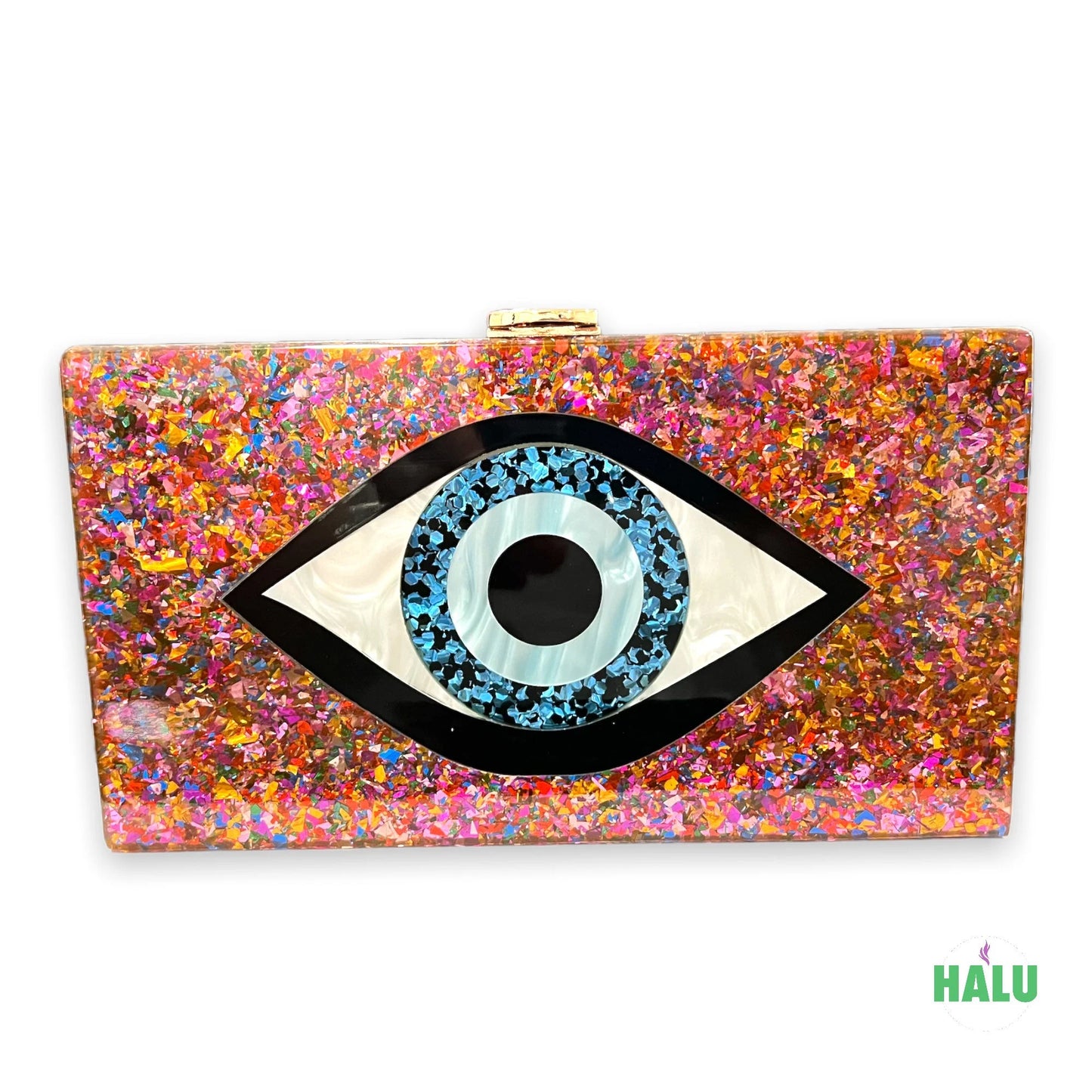 Evil Eye Purse Clutch/ Evil Eye Cartera