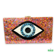 Evil Eye Purse Clutch/ Evil Eye Cartera