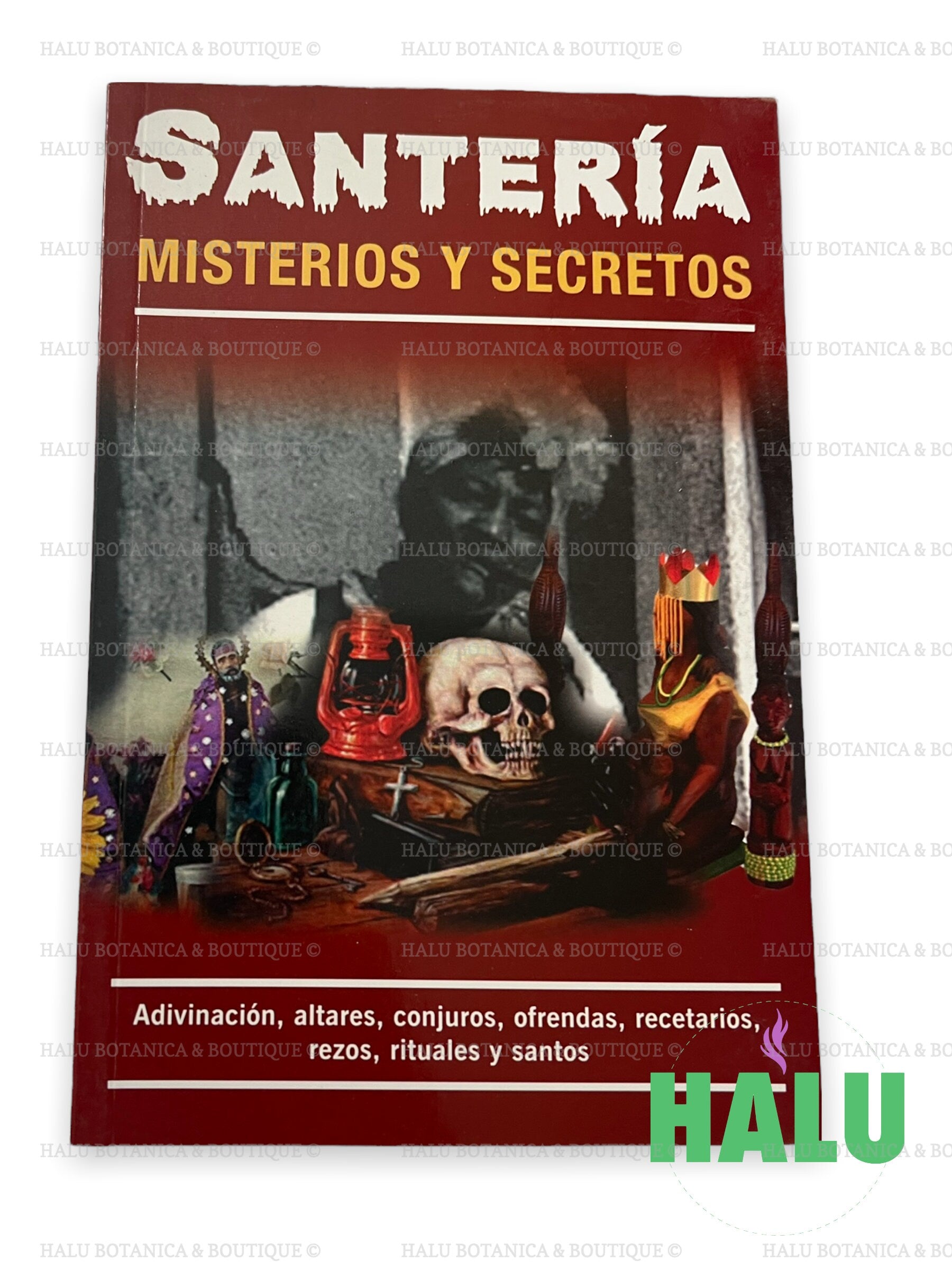 Santeria Book/ Libro Misterios y Secretos Santeria/ Lucumi Religion Book