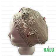 Sombrero de punto Obatala Ayaguna / Gorro Obatala Tejido / Santeria Osha