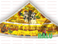 Quilla De Oshun Mama Chola/ Ochun Mama Chola Satin Bandana/ Santeria Palo Mayombe