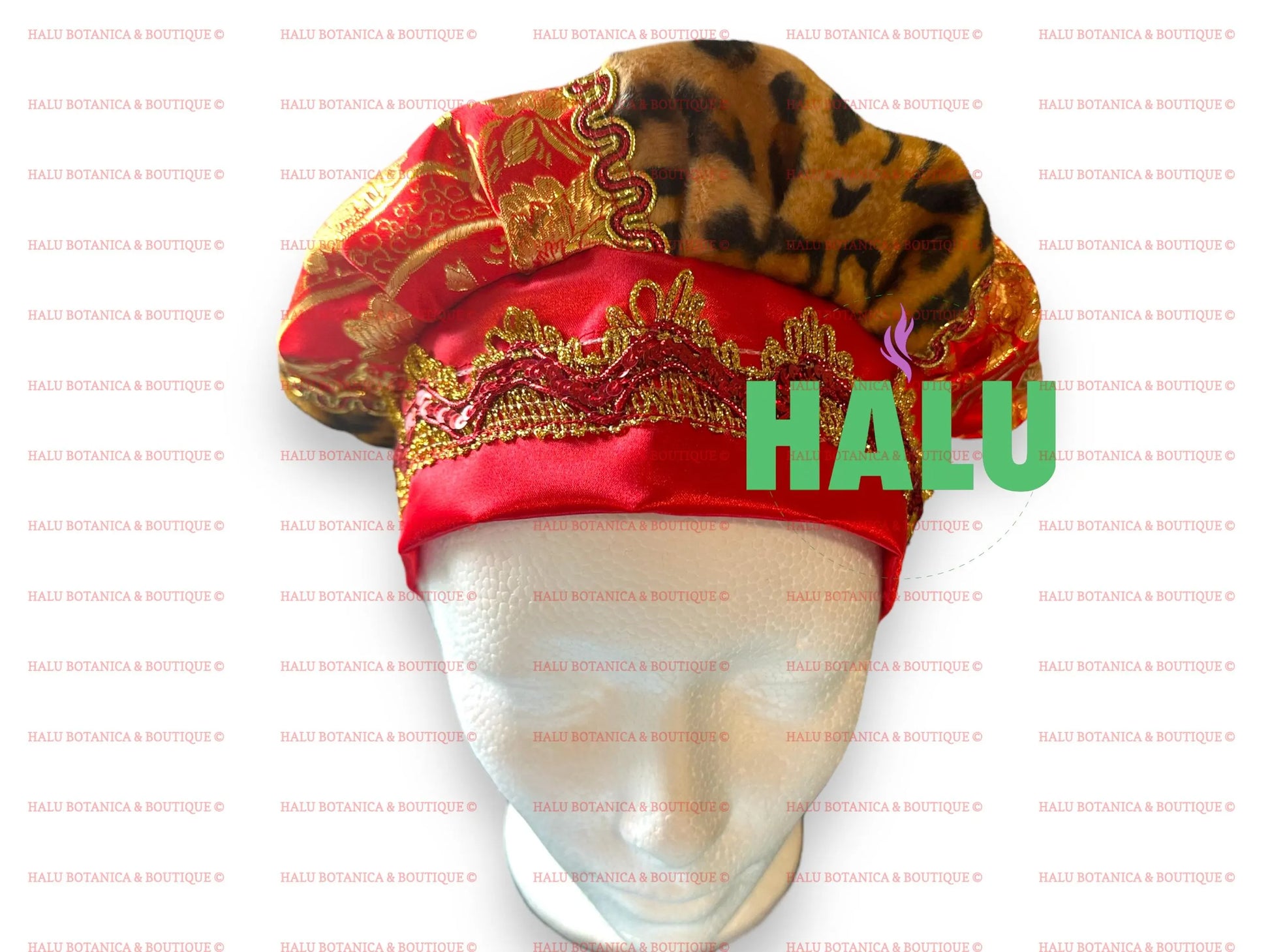 Sombrero ChangoTigre/ Gorro Chango/ Santeria Osha