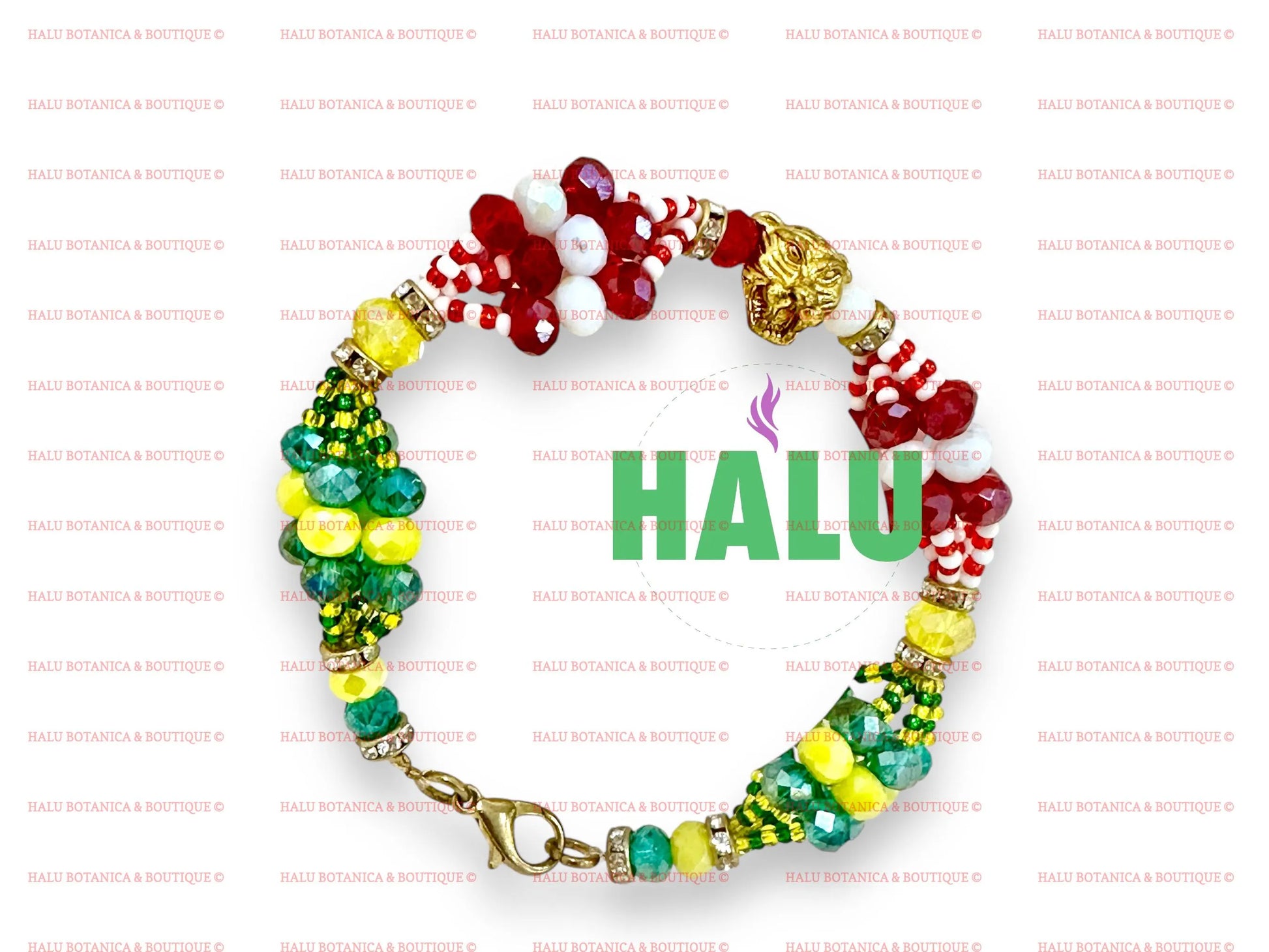 Ilde Mazo de Shango Tigre/ Shango Bracelet / Manilla de Chango/ Santeria Osha