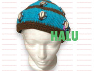 Gorro San Lazaro Aliprete tejido/ Gorro Asojano Tejido / Santeria Osha