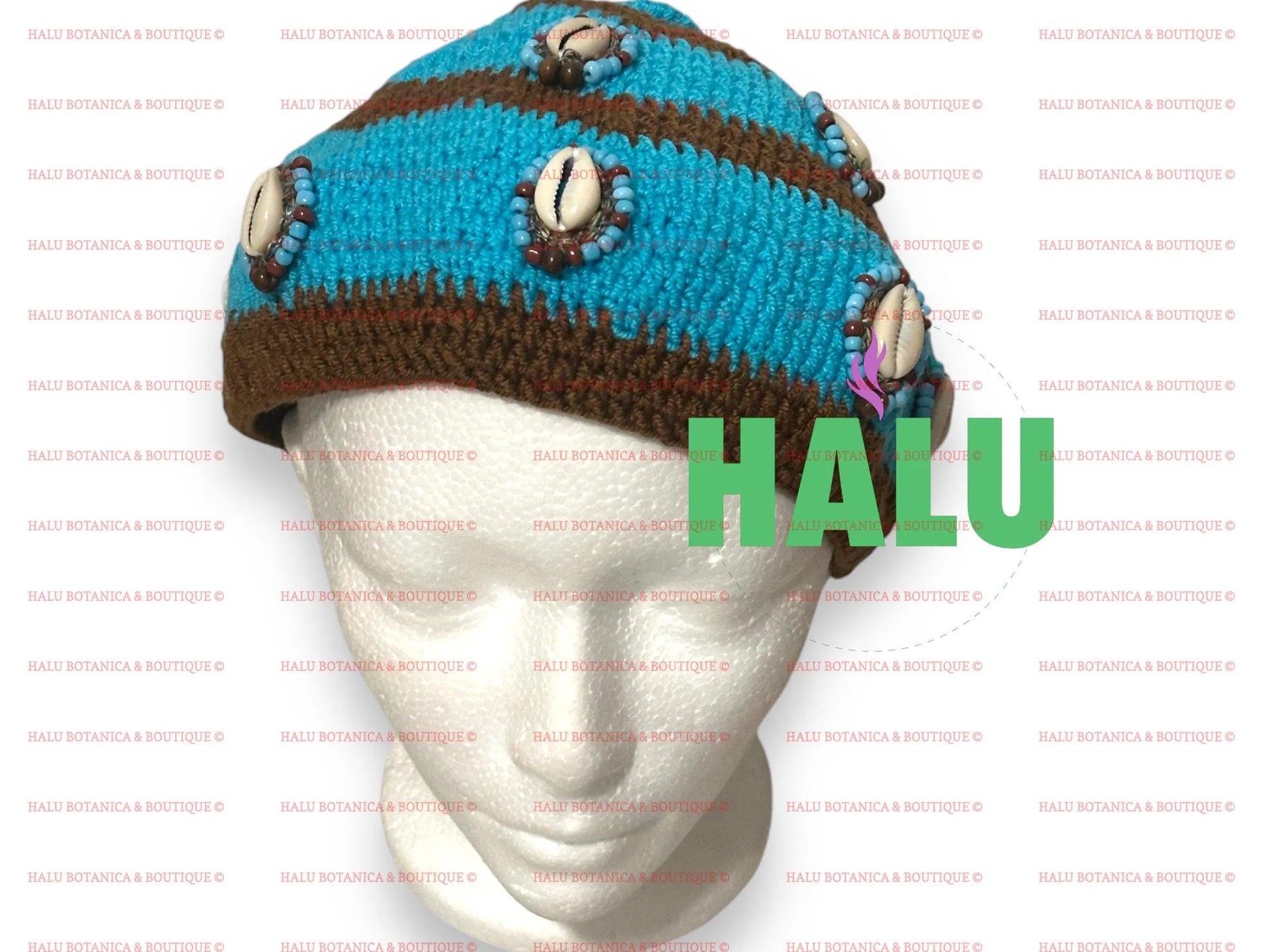 Gorro San Lazaro Aliprete tejido/ Gorro Asojano Tejido / Santeria Osha