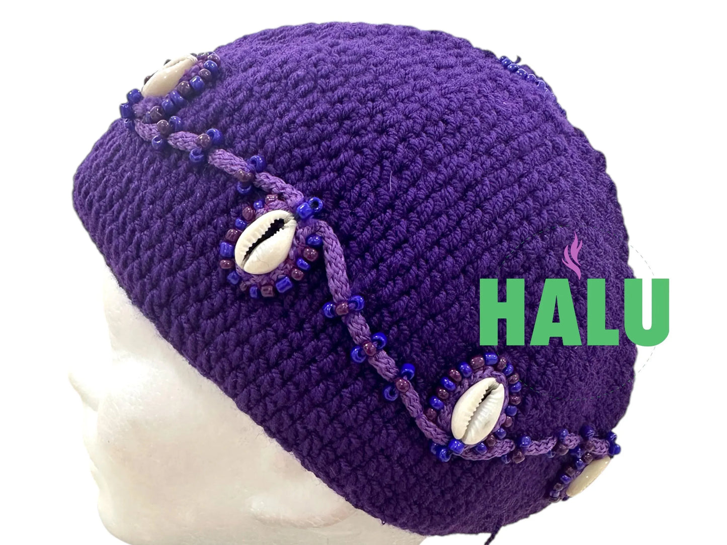 Gorro San Lazaro tejido/ Gorro Azojano Tejido / Santeria Osha