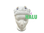 Sombrero de punto Obatala Obamoro / Gorro Obatala Tejido / Santeria Osha