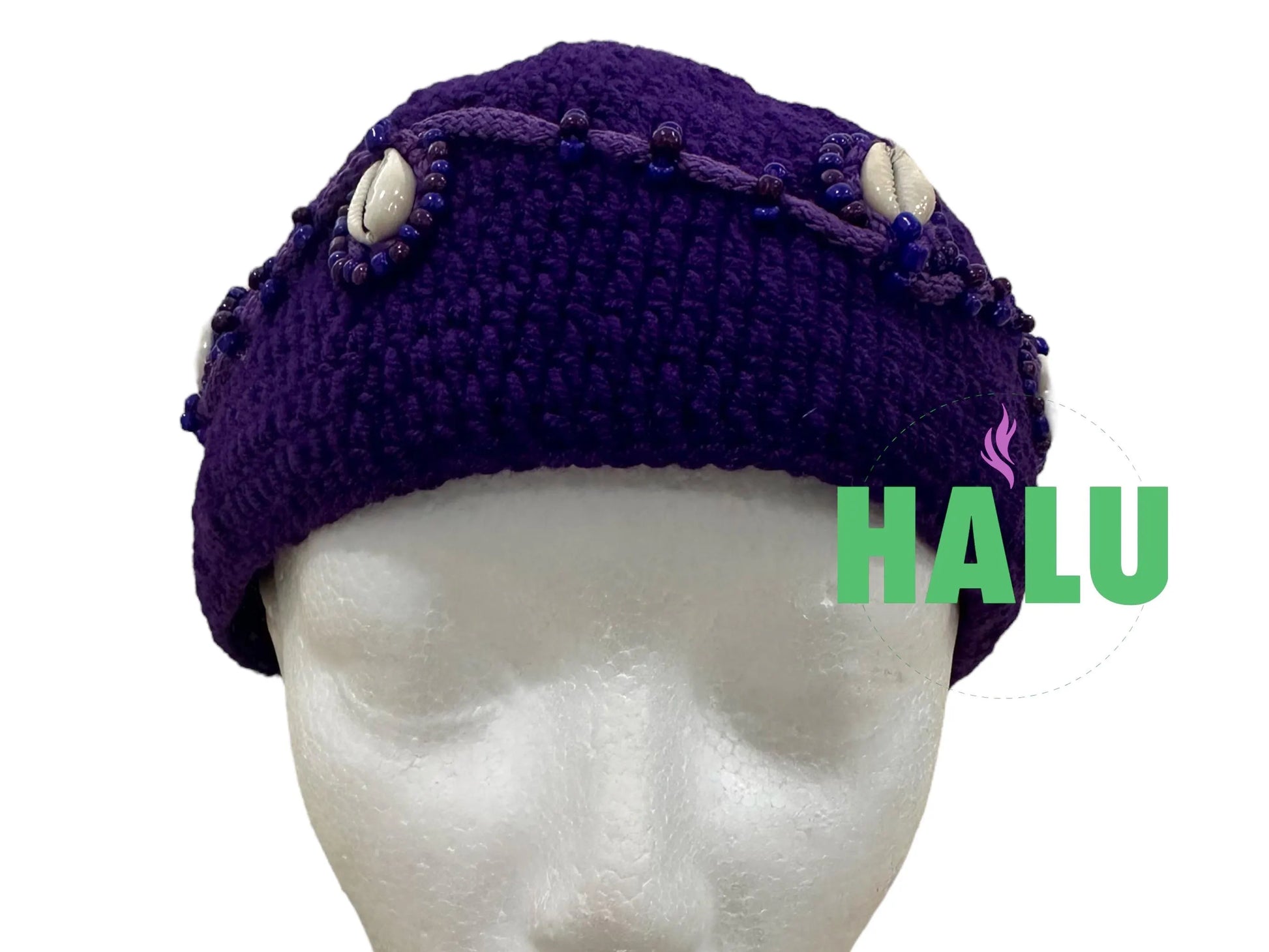 Gorro San Lazaro tejido/ Gorro Azojano Tejido / Santeria Osha