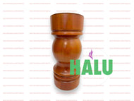 Pilon de Madera Tallado Liso/ IFA Santeria