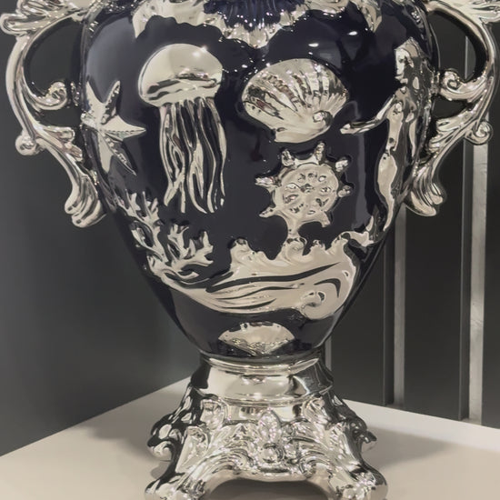 Potiche Sopera de Yemaya con Diseño/ Yemaya Tureen
