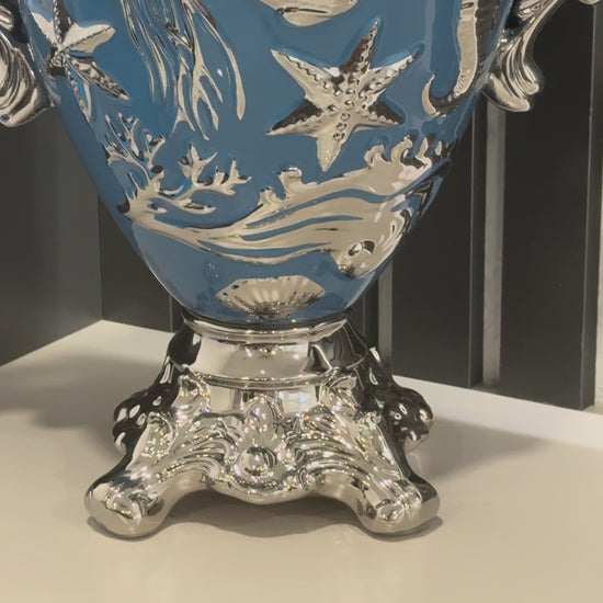Potiche Sopera de Yemaya Asesu con Diseño/ Yemaya Tureen