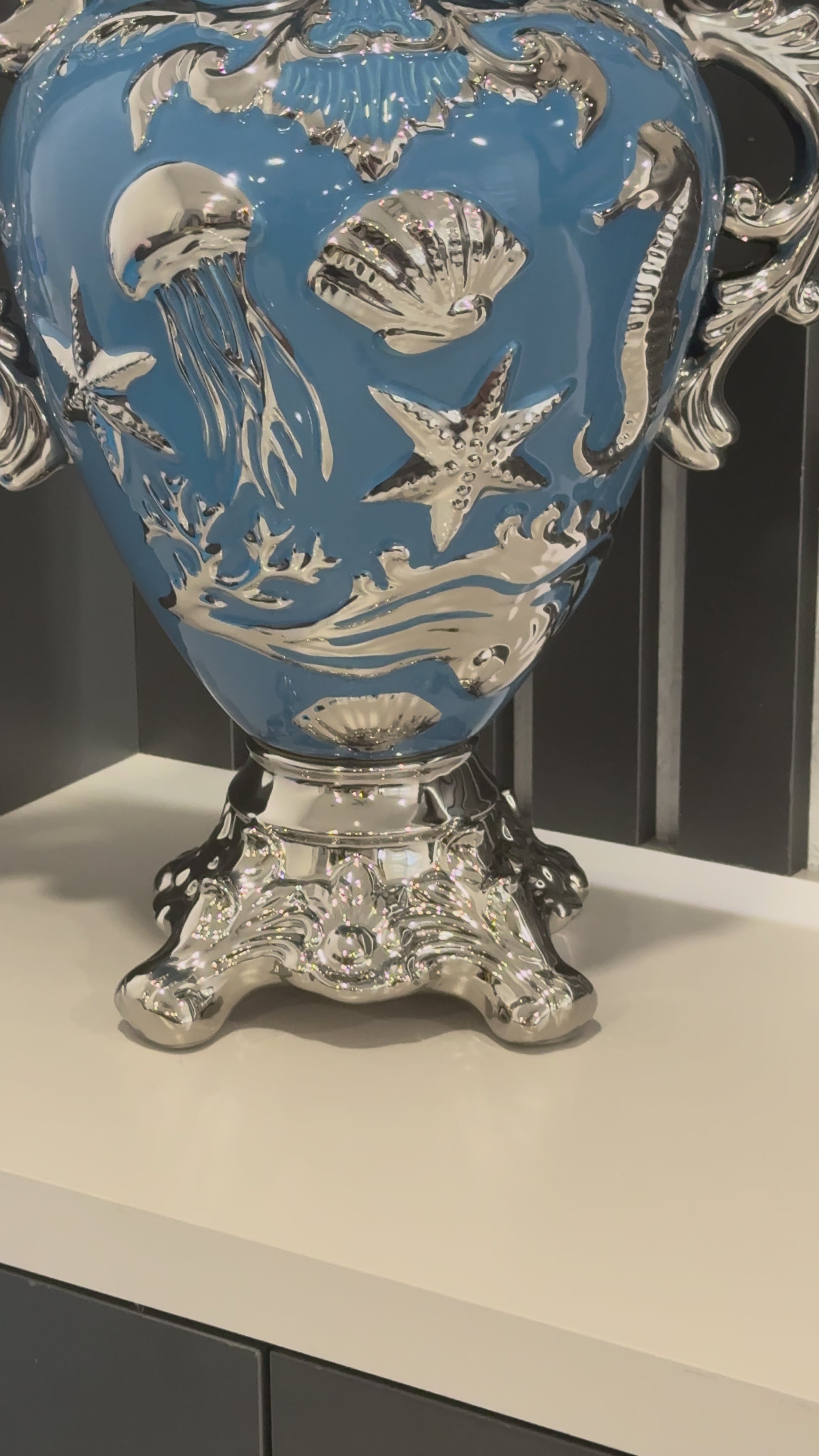 Potiche Sopera de Yemaya Asesu con Diseño/ Yemaya Tureen