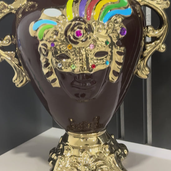 Potiche Sopera de Oya con Diseño/ Oya Tureen